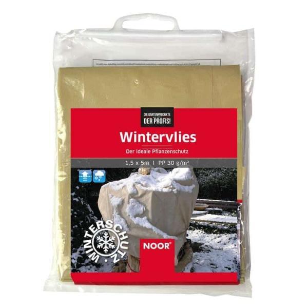Wintervlies beige 1,5x5 m 30 g/m² 100% PP Vlies