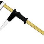 Messkluppe 60 cm Leichtmetall