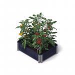 upyard GardenBox Eco Hochbeet Palettenrahmen 15mm ca. Größe 80 x 60 cm Farbeschwarz – Bild 2