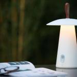 Lucide LA DONNA LED Tischlampe Außen Outdoor 3-Stufen-Dimmer 2W dimmbar Weiß IP54 27500/02/31